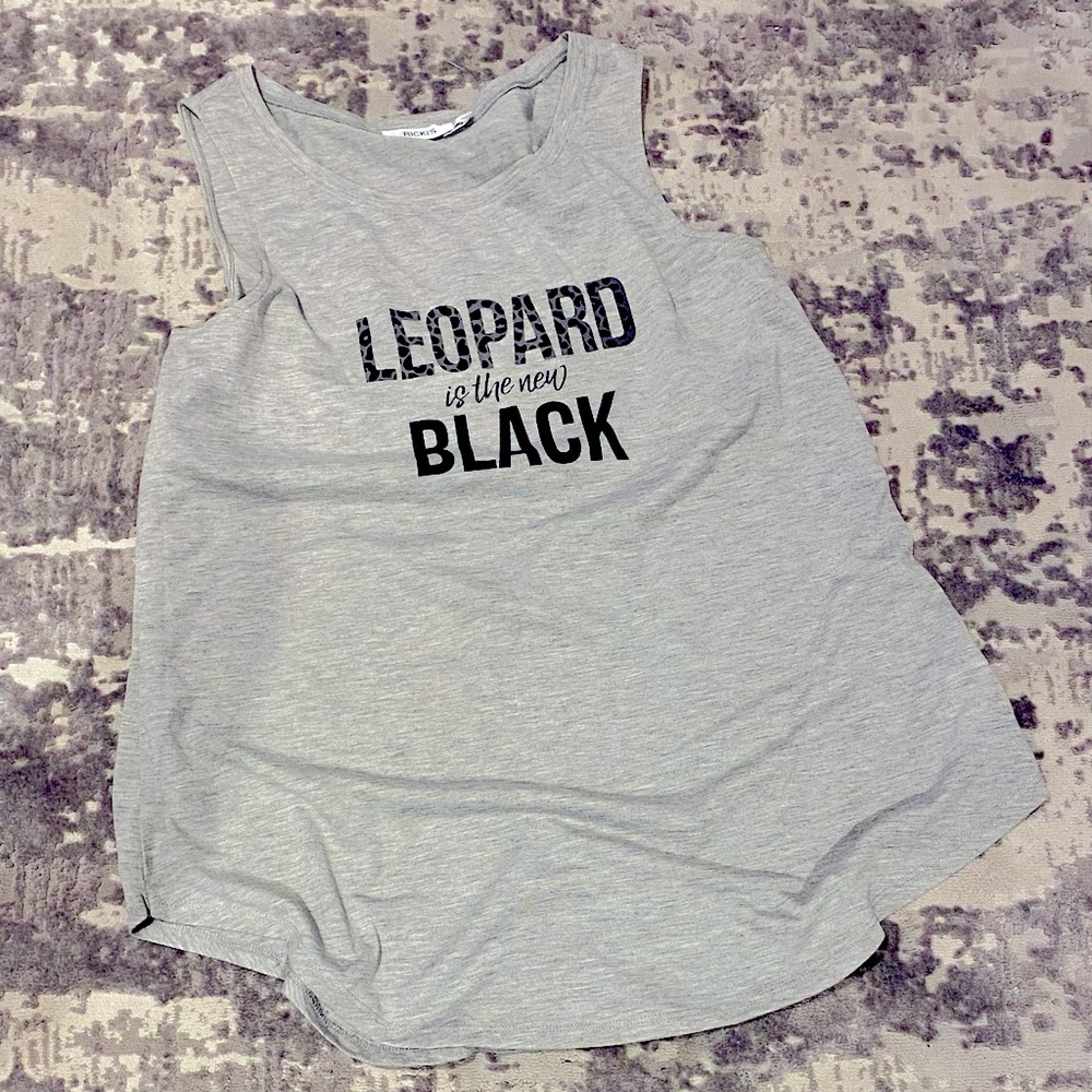 NWOT Leopard Tank - Summer Staple!